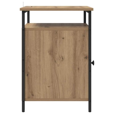 vidaXL Κομοδίνο Artisan Oak 40x42x60cm Επεξεργασμένο Ξύλο 1 τεμ.