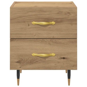 vidaXL Κομοδίνο Artisan Oak 40x35x47,5cm Επεξεργασμένο Ξύλο 1 τεμ.