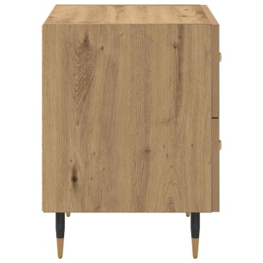 vidaXL Κομοδίνο Artisan Oak 40x35x47,5cm Επεξεργασμένο Ξύλο 1 τεμ.