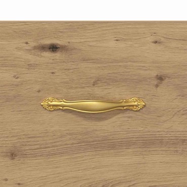 vidaXL Κομοδίνο Artisan Oak 40x35x47,5cm Επεξεργασμένο Ξύλο 1 τεμ.