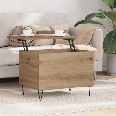 vidaXL Τραπεζάκι σαλονιού Artisan Oak 60x44,5x45 εκ 1 τεμ.