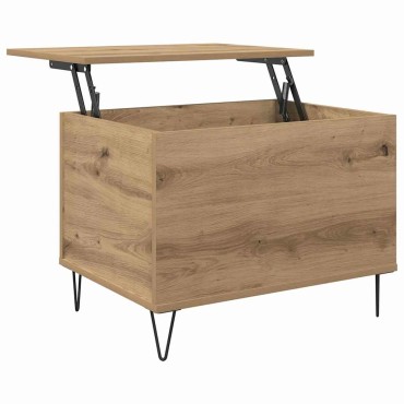 vidaXL Τραπεζάκι σαλονιού Artisan Oak 60x44,5x45 εκ 1 τεμ.