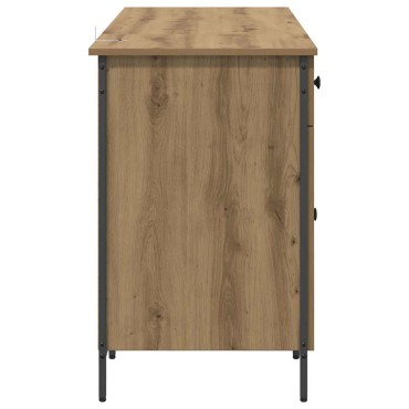 vidaXL Γραφείο Υπολογιστή Artisan Oak 131x48x75cm 1 τεμ.