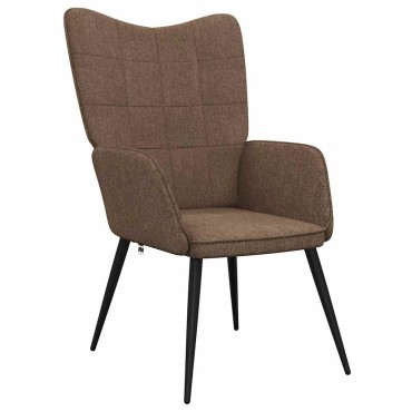 vidaXL Πολυθρόνα Relax Καφέ Υφασμάτινη 61x70x96,5cm 1 τεμ.