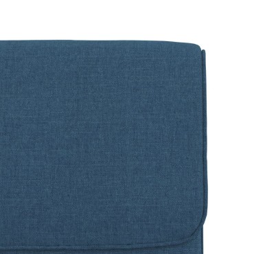 vidaXL Πολυθρόνα Μπλε 55x64x80cm Υφασμάτινη 1 τεμ.