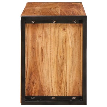 vidaXL Ράφι Κρασιού Καφέ 100x45x33cm Στερεό Ξύλο Ακακίας 1 τεμ.