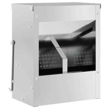 vidaXL Ταΐστρα Χαμστεριών Ασημί 20 x 12,5 x 25 εκ.