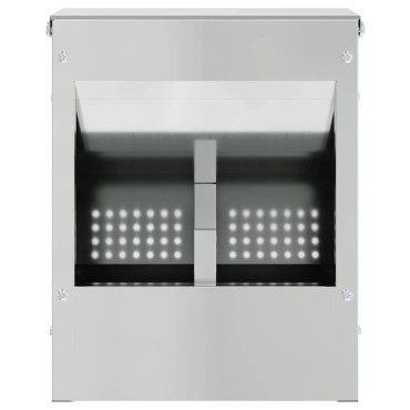 vidaXL Ταΐστρα Χαμστεριών Ασημί 20 x 12,5 x 25 εκ.
