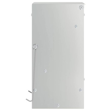 vidaXL Ταΐστρα Χαμστεριών Ασημί 20 x 12,5 x 25 εκ.