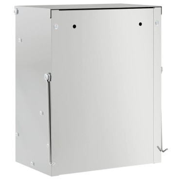 vidaXL Ταΐστρα Χαμστεριών Ασημί 20 x 12,5 x 25 εκ.