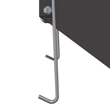 vidaXL Ταΐστρα Χαμστεριών Μαύρο 17,5 x 26 x 28,5 εκ 1,5 kg