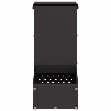 vidaXL Ταΐστρα Χαμστεριών Μαύρο 12,5 x 26 x 28,5 εκ