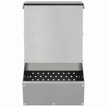 vidaXL Ταΐστρα Χαμστεριών Ασημί 17,5 x 26 x 28,5 εκ
