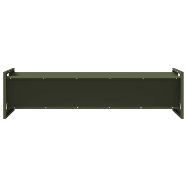 vidaXL Ταΐστρα για ζώα Λαδί 108 x 50 x 28 εκ 10 kg