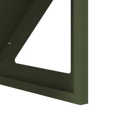 vidaXL Ταΐστρα για ζώα Λαδί 108 x 50 x 28 εκ 10 kg