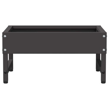 vidaXL Ταΐστρα για Πουλιά Μαύρο 80 x 28 x 13.5 cm