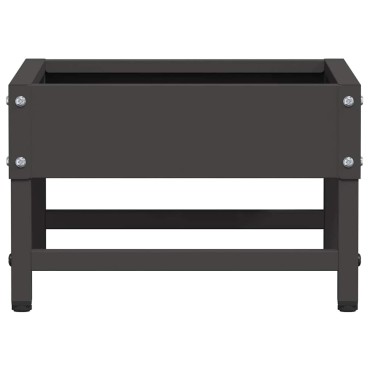 vidaXL Ταΐστρα για Πουλιά Μαύρο 80 x 28 x 13.5 cm