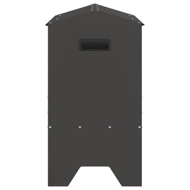 vidaXL Ταΐστρα για ζώα Μαύρο 79 x 35 x 62 εκ. 15 kg