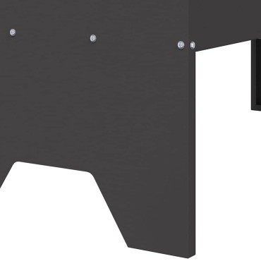 vidaXL Ταΐστρα για ζώα Μαύρο 79 x 35 x 62 εκ. 15 kg