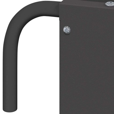 vidaXL Φαγητό για Ξηρά Χόρτα Μαύρο 71 x 33 x 70 εκ 5 kg