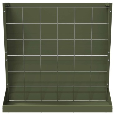 vidaXL Φαγητό για Ξηρά Χόρτα Λαδί 71 x 33 x 70 εκ 5 kg