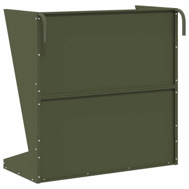vidaXL Φαγητό για Ξηρά Χόρτα Λαδί 71 x 33 x 70 εκ 5 kg