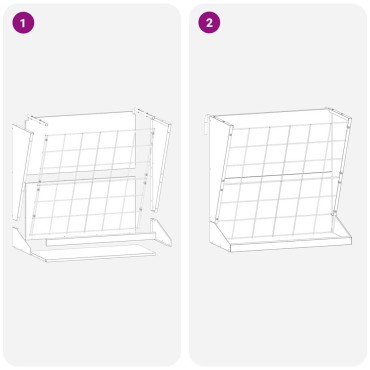vidaXL Φαγητό για Ξηρά Χόρτα Ασημί 71 x 33 x 70 εκ 5 kg