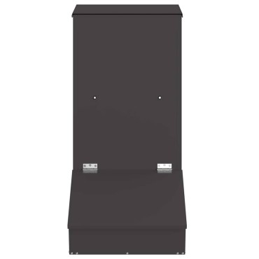 vidaXL Ταΐστρα Γουρουνιών Μαύρο 55 x 38 x 76 εκ. 20 kg