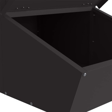 vidaXL Ταΐστρα Γουρουνιών Μαύρο 55 x 38 x 76 εκ. 20 kg