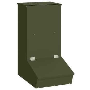 vidaXL Ταΐστρα Γουρουνιών Ελιά Πράσινη 55 x 38 x 76 εκ.