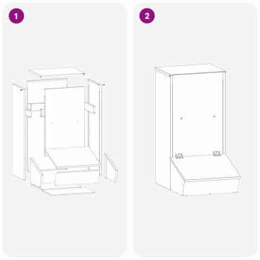 vidaXL Ταΐστρα Γουρουνιών Ασημί 55 x 38 x 76 εκ. 20 kg