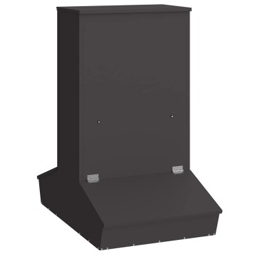 vidaXL Ταΐστρα Γουρουνιών Μαύρο 82 x 51 x 91,5 εκ.