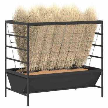 vidaXL Ταΐστρα για ζώα Μαύρο 100 x 60 x 90 εκ. 15 kg