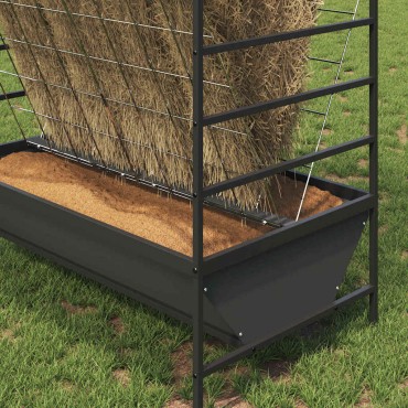 vidaXL Ταΐστρα για ζώα Μαύρο 100 x 60 x 90 εκ. 15 kg