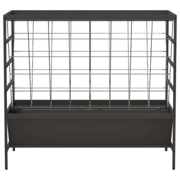 vidaXL Ταΐστρα για ζώα Μαύρο 100 x 60 x 90 εκ. 15 kg