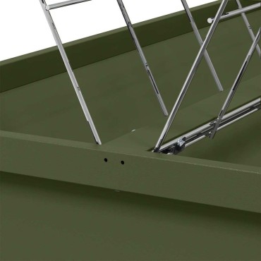 vidaXL Ταΐστρα για ζώα Λαδί 100 x 60 x 90 εκ. 15 kg