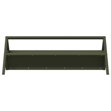vidaXL Ταΐστρα για ζώα Λαδί 111 x 76 x 38 εκ 10 kg