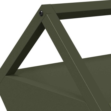 vidaXL Ταΐστρα για ζώα Λαδί 111 x 76 x 38 εκ 10 kg