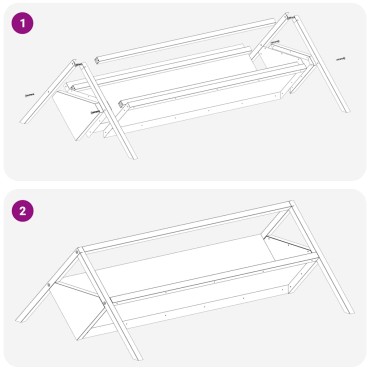 vidaXL Ταΐστρα για ζώα Ασημί 111 x 76 x 38 εκ 10 kg