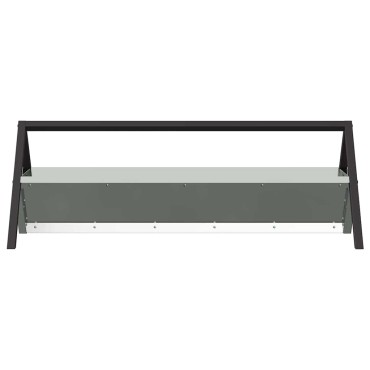 vidaXL Ταΐστρα για ζώα Ασημί 111 x 76 x 38 εκ 10 kg