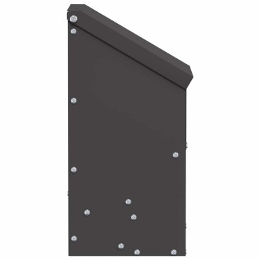 vidaXL Ταΐστρα κοτόπουλων Μαύρο 21 x 16 x 33 εκ. 3 kg