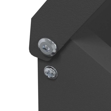 vidaXL Ταΐστρα κοτόπουλων Μαύρο 21 x 16 x 33 εκ. 3 kg