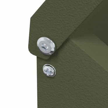 vidaXL Ταΐστρα κοτόπουλων Λαδί 21 x 16 x 33 εκ. 3 kg