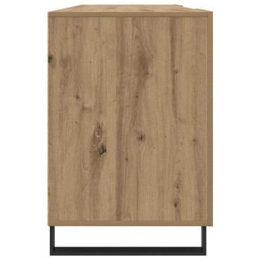 vidaXL Γραφείο artisan δρυς Επεξεργασμένο ξύλο 140x50x75cm 1 τεμ.