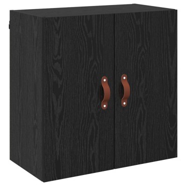vidaXL Ντουλάπα Τοίχου 60x31x60cm Επεξεργασμένο Ξύλο Μαύρη δρυς 1 τεμ.