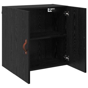 vidaXL Ντουλάπα Τοίχου 60x31x60cm Επεξεργασμένο Ξύλο Μαύρη δρυς 1 τεμ.