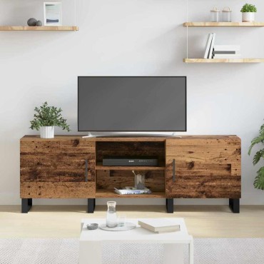 vidaXL Ντουλάπι TV 150x30x50cm Παλιό Ξύλο Επεξεργασμένο Ξύλο