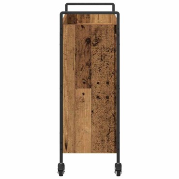 vidaXL Καρότσι Κουζίνας Παλιό ξύλο 70x30x82cm Επεξεργασμένο Ξύλο 1 τεμ.