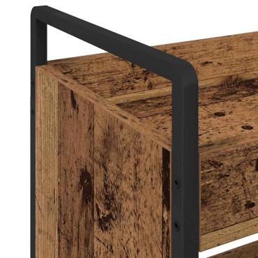 vidaXL Καρότσι Κουζίνας Παλιό ξύλο 70x30x82cm Επεξεργασμένο Ξύλο 1 τεμ.