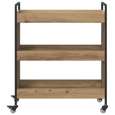 vidaXL Καρότσι Κουζίνας Artisan Oak 70x30x82cm Επεξεργασμένο Ξύλο 1 τεμ.